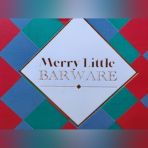 Merry Little Barware Christmas tree snow globe wine bottle stopper - Picture 6 of 7